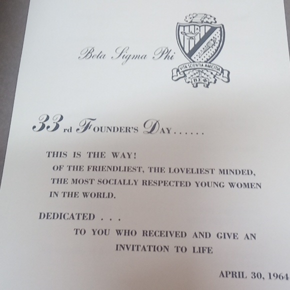 1960s 1970s Tennessee sorority memorabilia - Picture 4 of 7